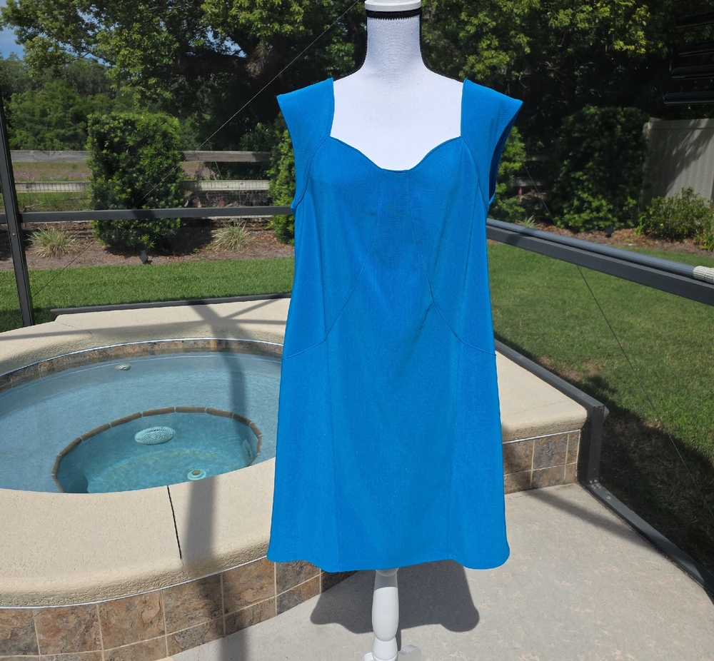 Frederick's of Hollywood Electric Blue Dress